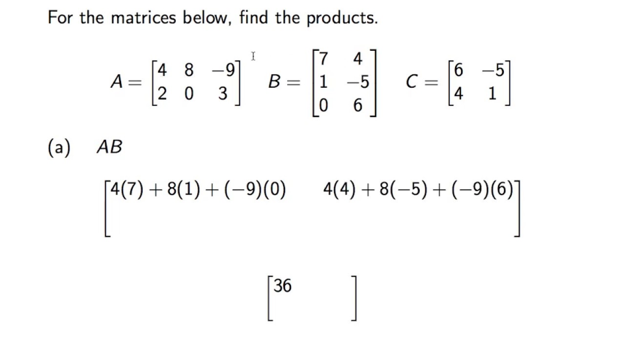 10 Matrix Examples Essential Tutorials Excel Web